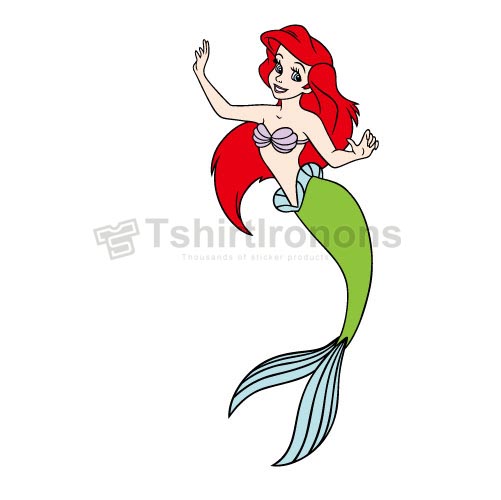 Little Mermaid T-shirts Iron On Transfers N3876 - Click Image to Close